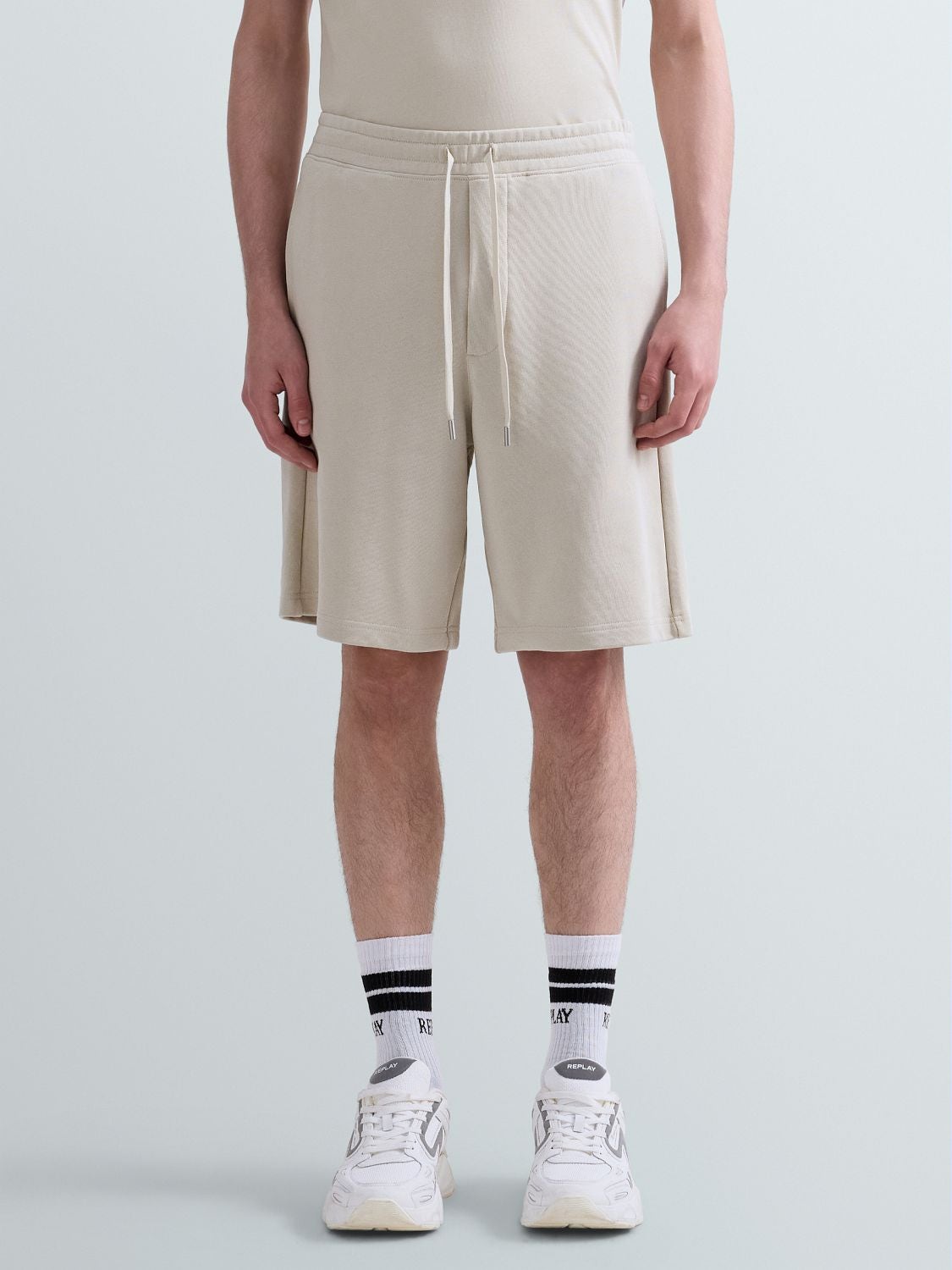 REGULAR-FIT TERRY SHORTS