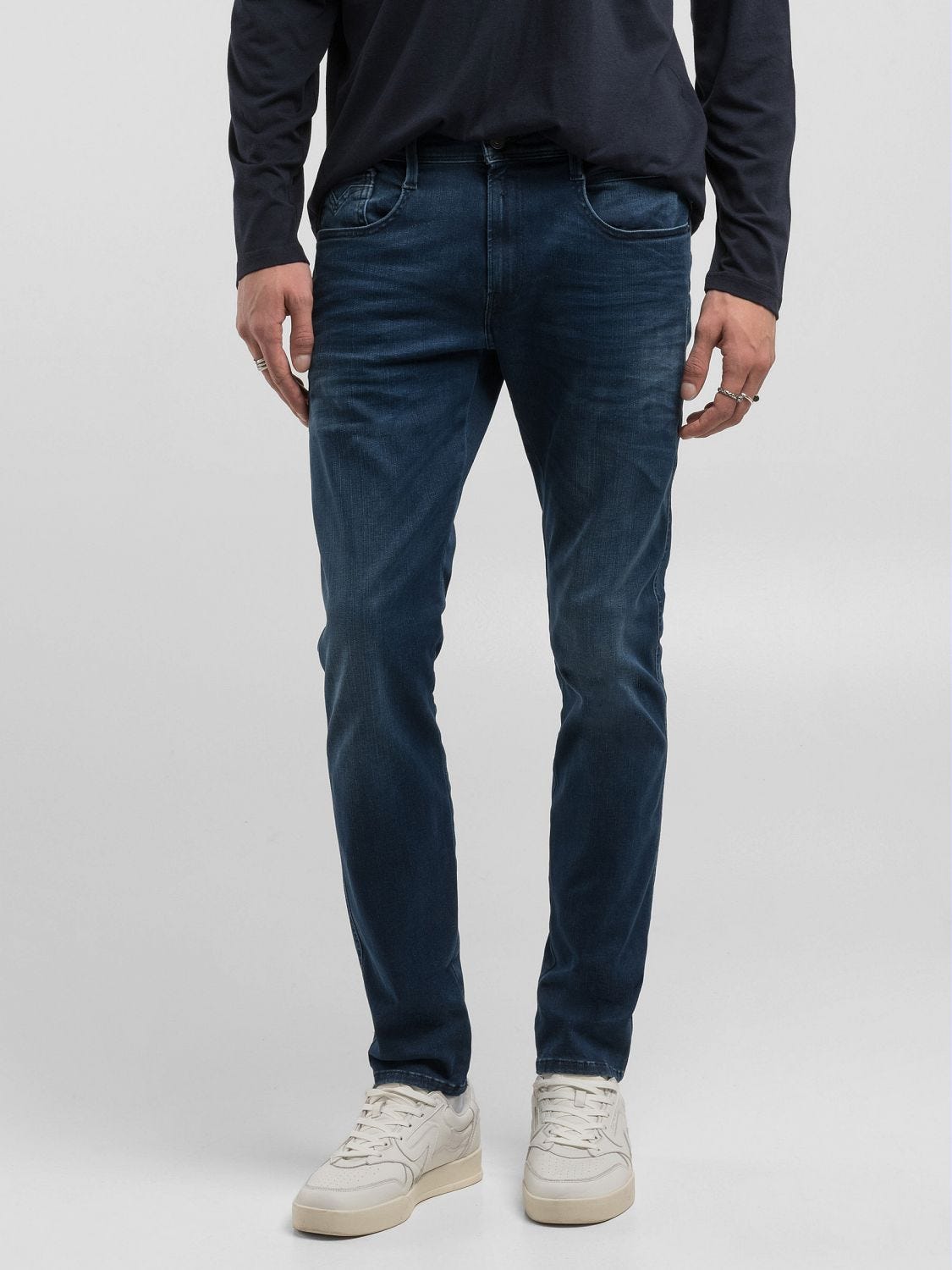 Anbass slim-fit jeans Dark blue | Replay Jeans