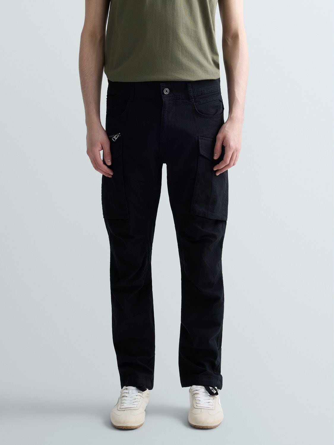 REPLAY JOE CARGO TROUSERS M9873A.000.84387 BLACK 2