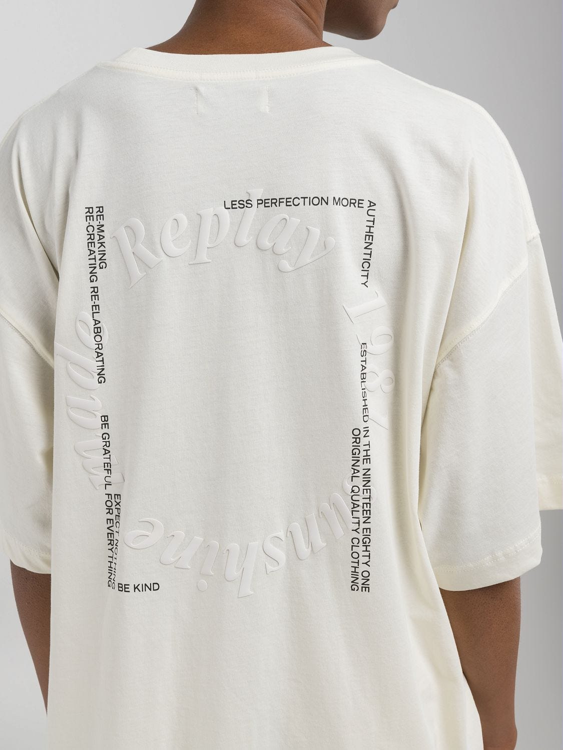 Tシャツ・カットソー RONRON 3 CLOVER CROP T SHIRT WHITE RR25BST4299WH Proenza Schouler Kira T-Shirt in Eco Cotton Jersey - White