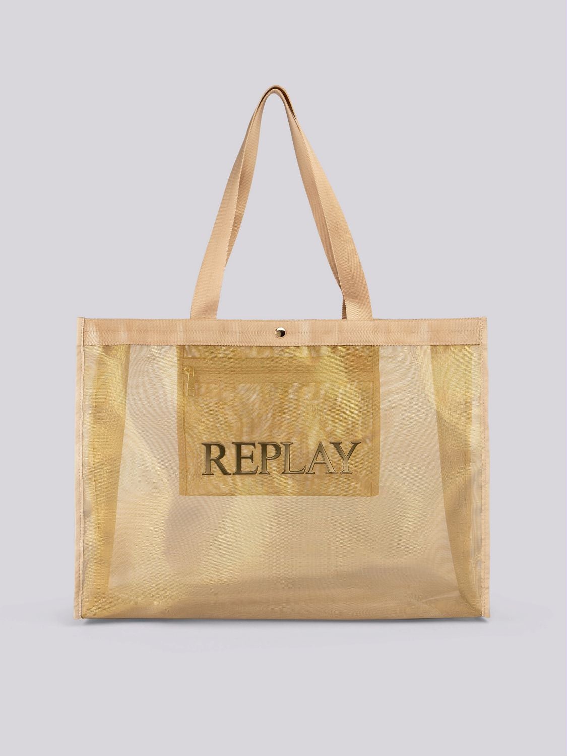 LEATHER TOTE BAG | CTHY RePLAY（CTHY） LEATHER JUTE TOTE BAG