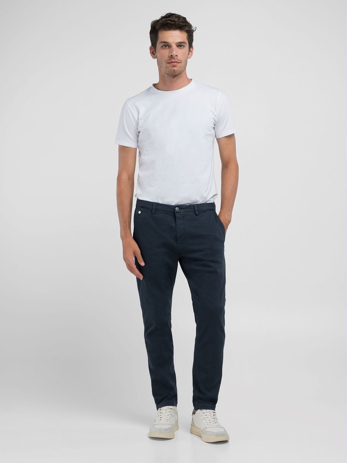 Benni regular-fit chino jeans Blue | Replay Jeans