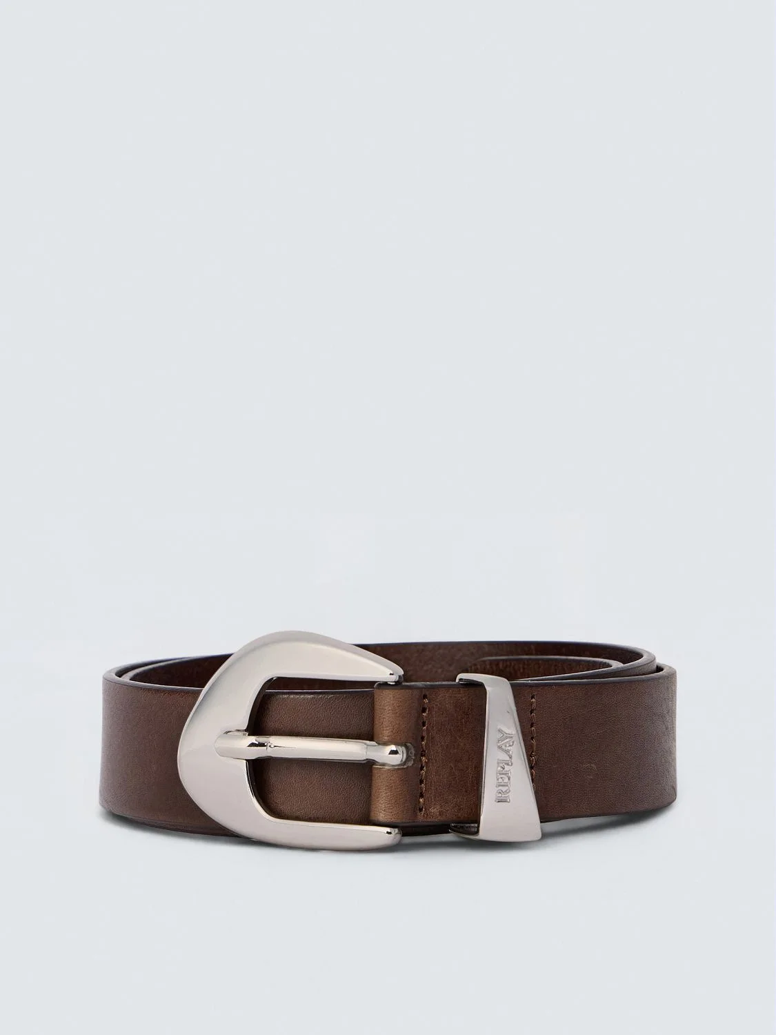 REPLAY CEINTURE À BOUCLE ASYMÉTRIQUE AW2621.000.A1204C JAVA 1