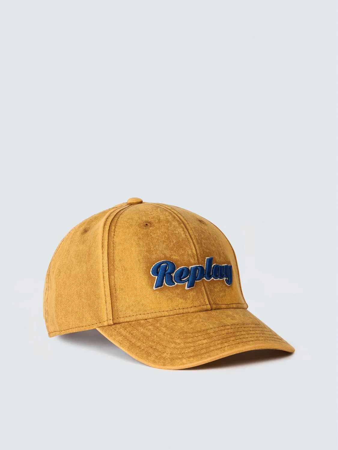 REPLAY CAP WITH LETTERING EMBROIDERY AX4351.000.A0113H TANNIN 1