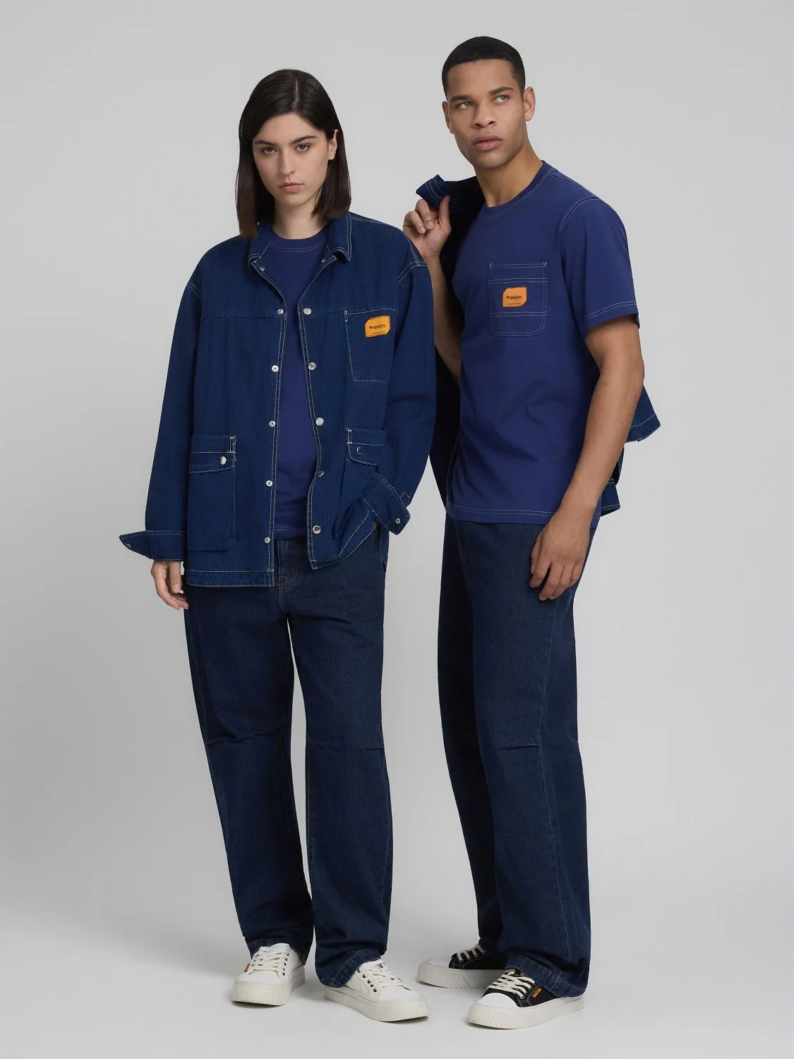 REPLAY JEAN FOUNDER COUPE REGULAR AGENRE REPLAY INC. KU1000.000.D932001 DARK BLUE 1