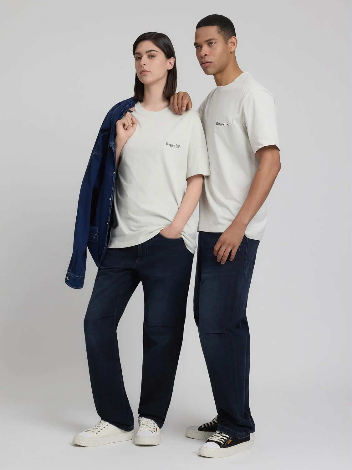 REPLAY KU6006.000.D23608P-TShirt KU6006.000.D23608P IVORY 1