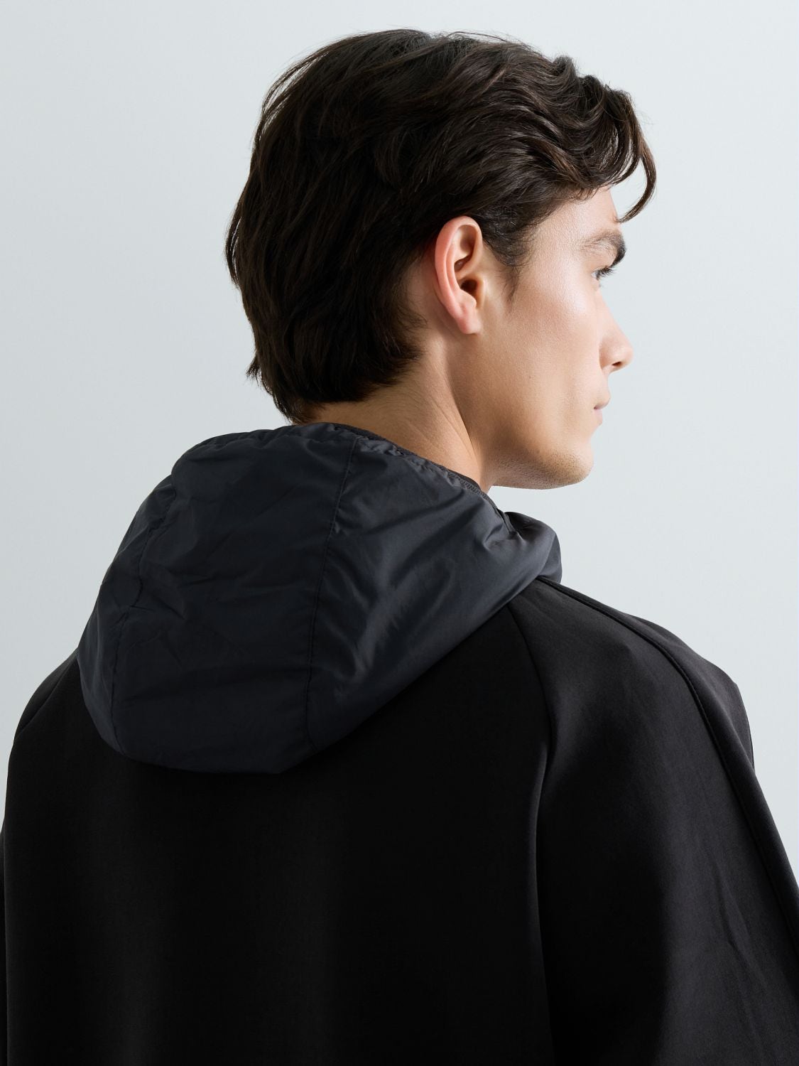 REPLAY SWEAT-SHIRT EN MOLLETON TECHNIQUE M3307 .000.23655 BLACK 7
