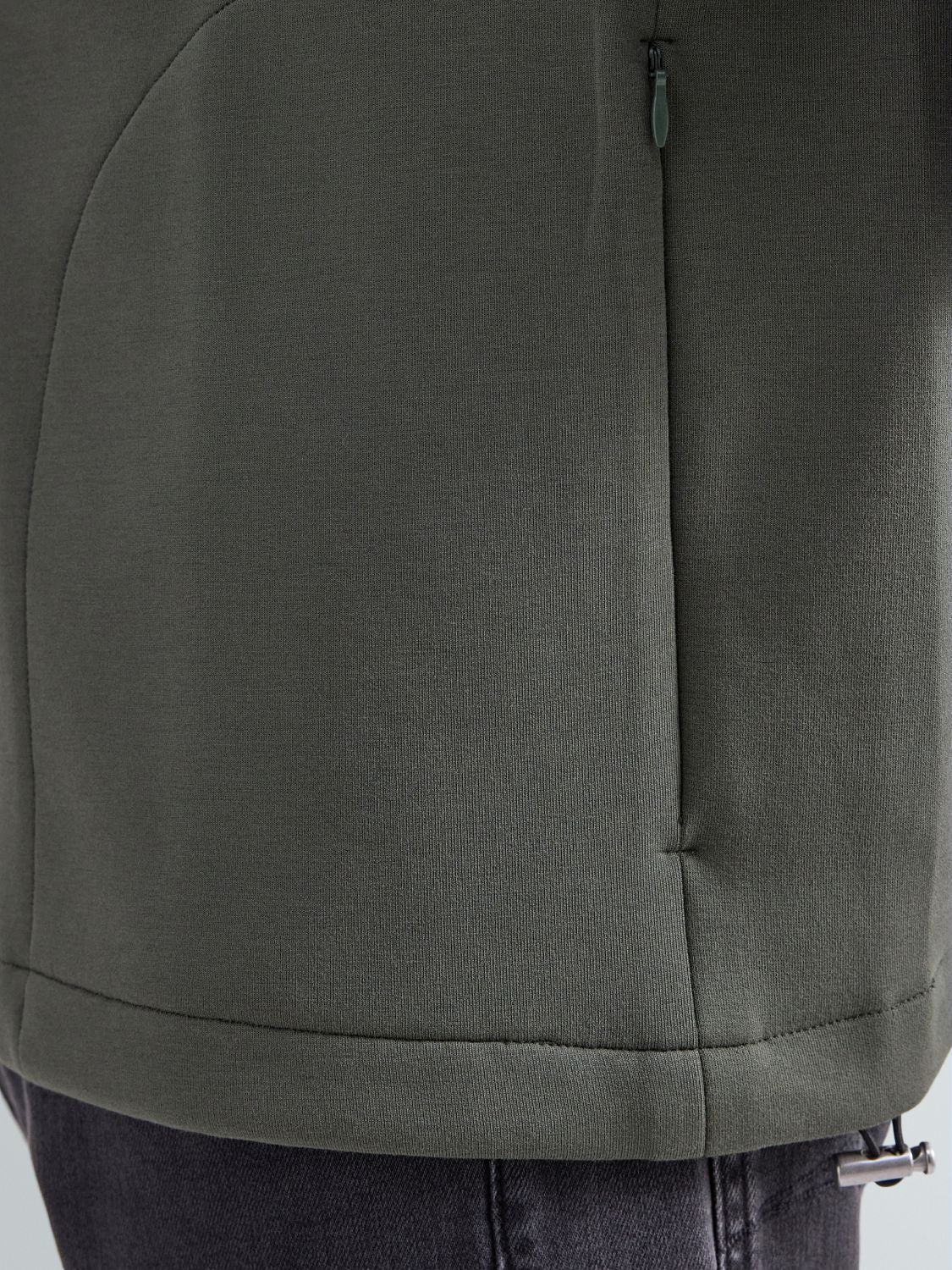 REPLAY SWEAT-SHIRT EN MOLLETON TECHNIQUE M3307 .000.23655 STRATEGY GREEN 6