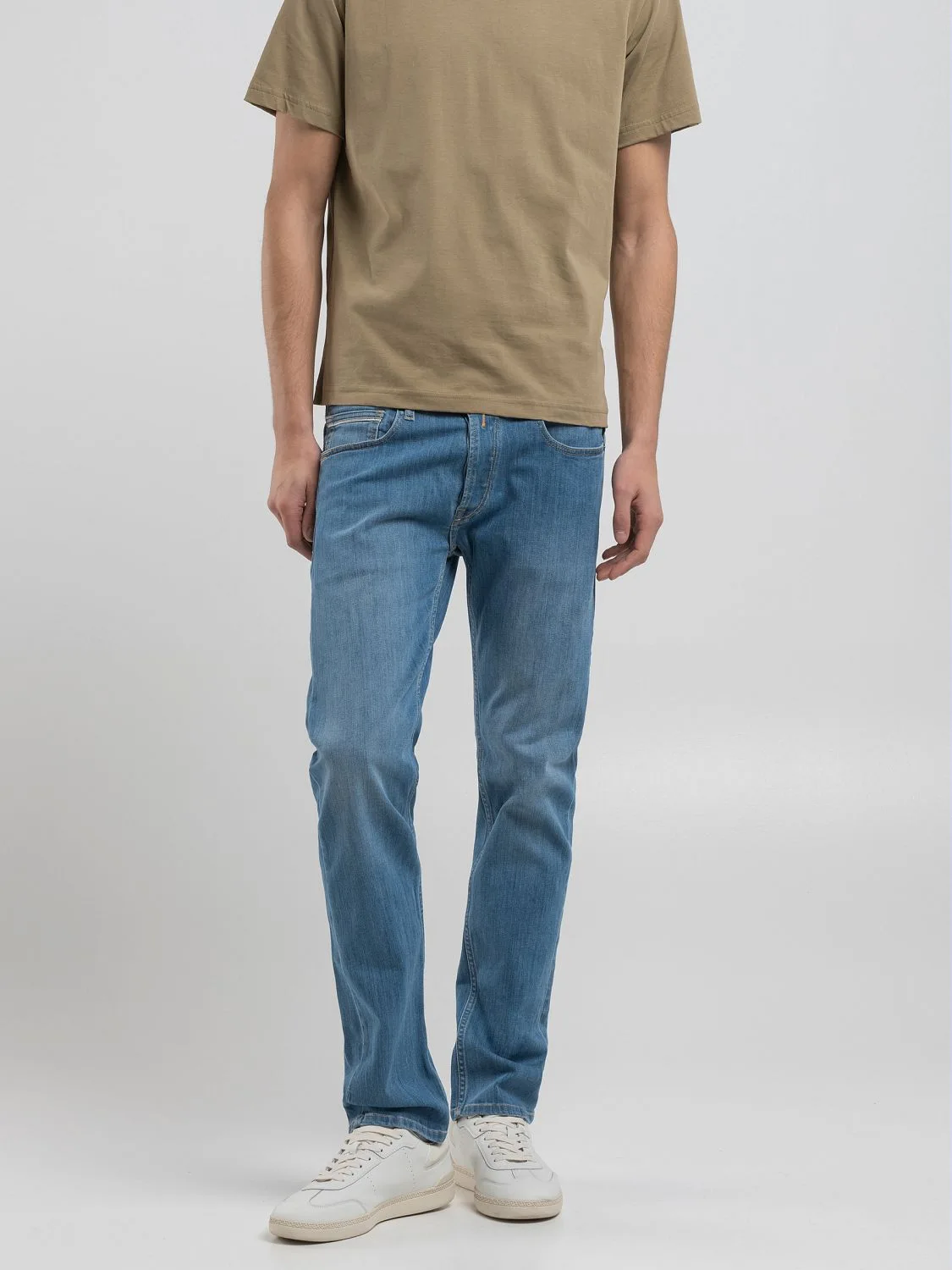 REPLAY JEAN COUPE DROITE GROVER MA972 .000.685 866 MEDIUM BLUE 2