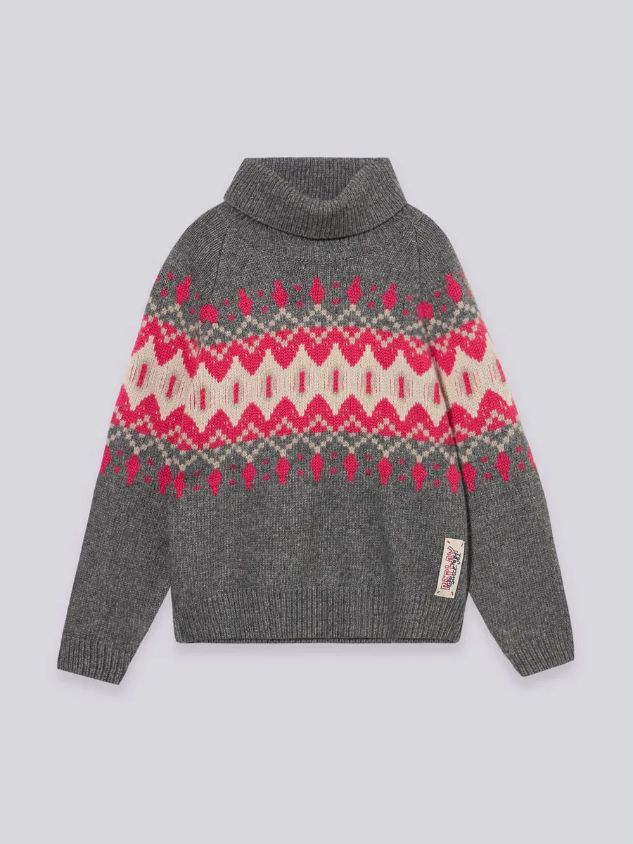 PULL À MOTIF FAIR ISLE main product photo