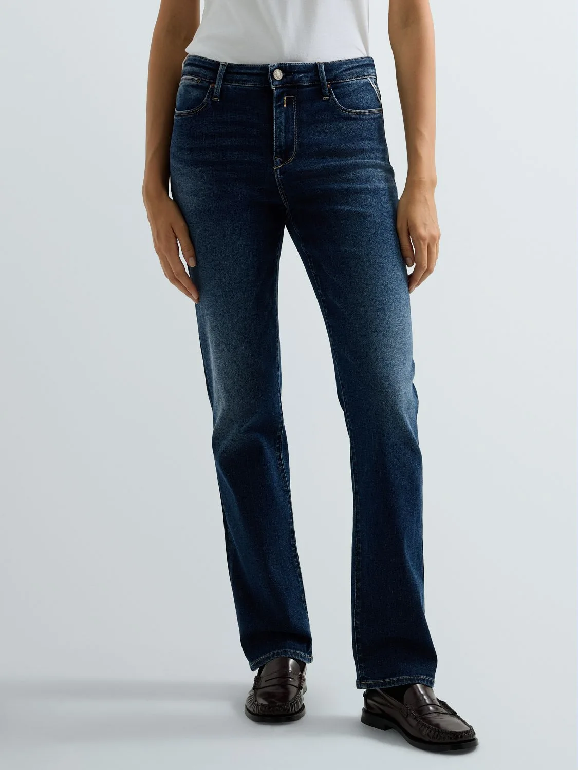 REPLAY JEAN COUPE DROITE ZOLIE W0516 .000.805 223 DARK BLUE 2