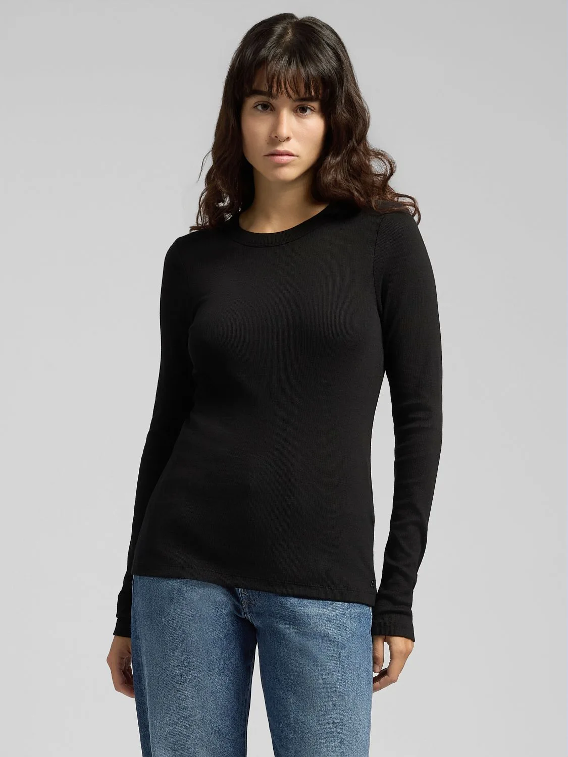 REPLAY T-SHIRT COUPE SLIM À MANCHES LONGUES W3414A.000.23970 BLACK 2