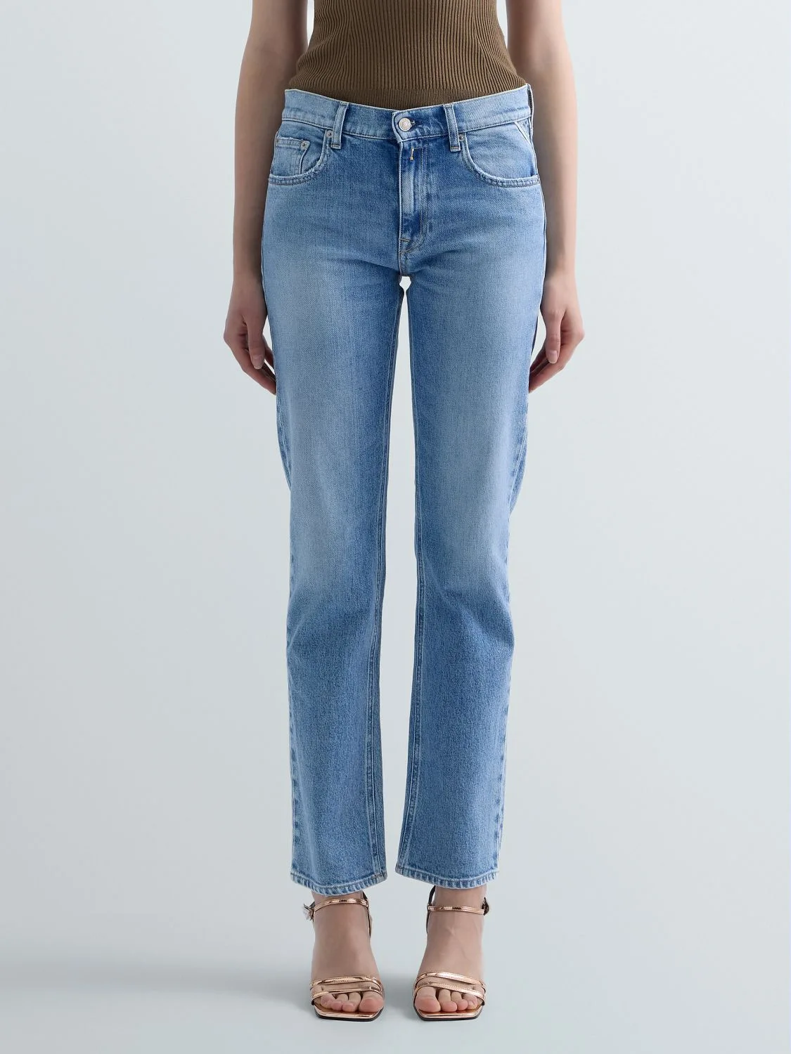 REPLAY JEAN COUPE DROITE AKEME WA533 .000.795 997 LIGHT BLUE 2