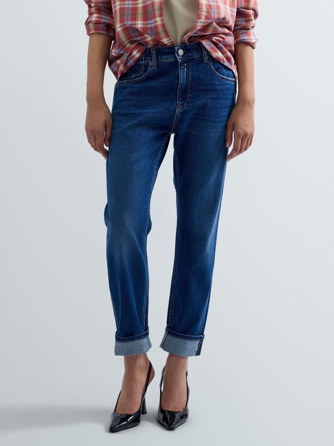 REPLAY MARTY BOY-FIT JEANS W0416 .000.879 233 MEDIUM BLUE 2