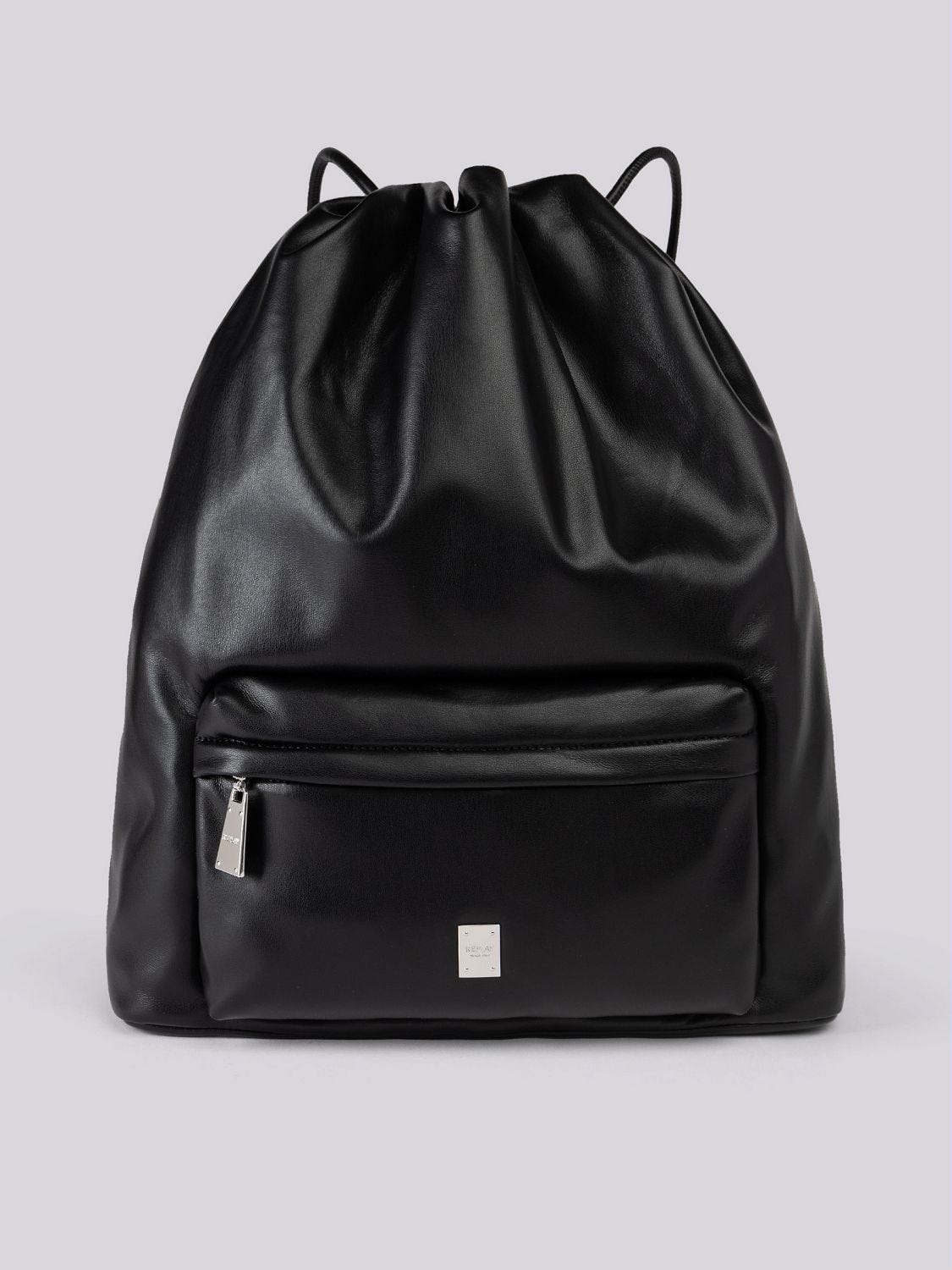 Backpack with drawstring Black | Replay Jeans
