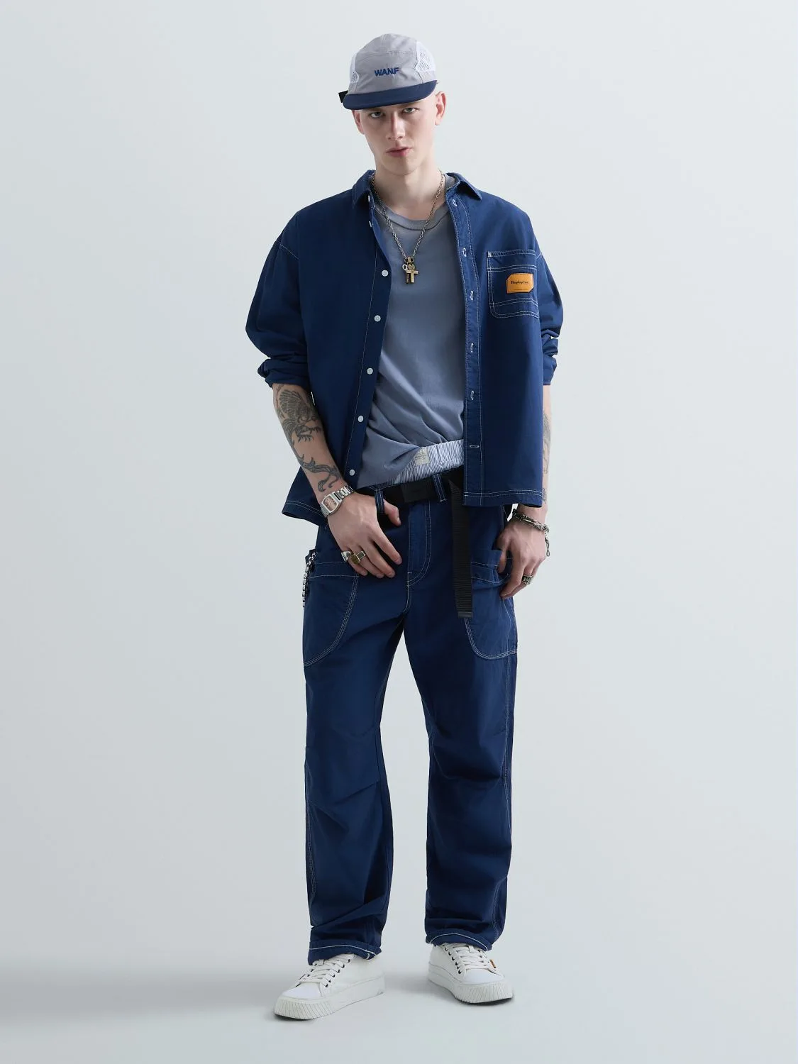 REPLAY KU1013.000.D855689-Pants KU1013.000.D855689 INDIGO BLUE 1