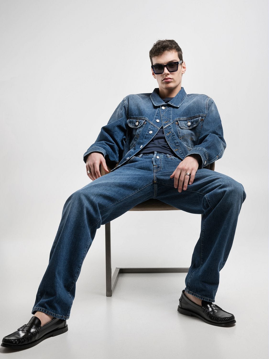 Vintage denim jacket Dark blue | Replay Jeans