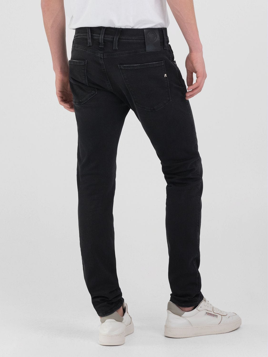 Anbass slim-fit jeans Black | Replay Jeans