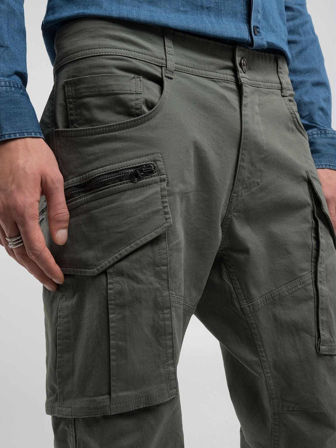 Joe cargo trousers Aviator green | Replay Jeans