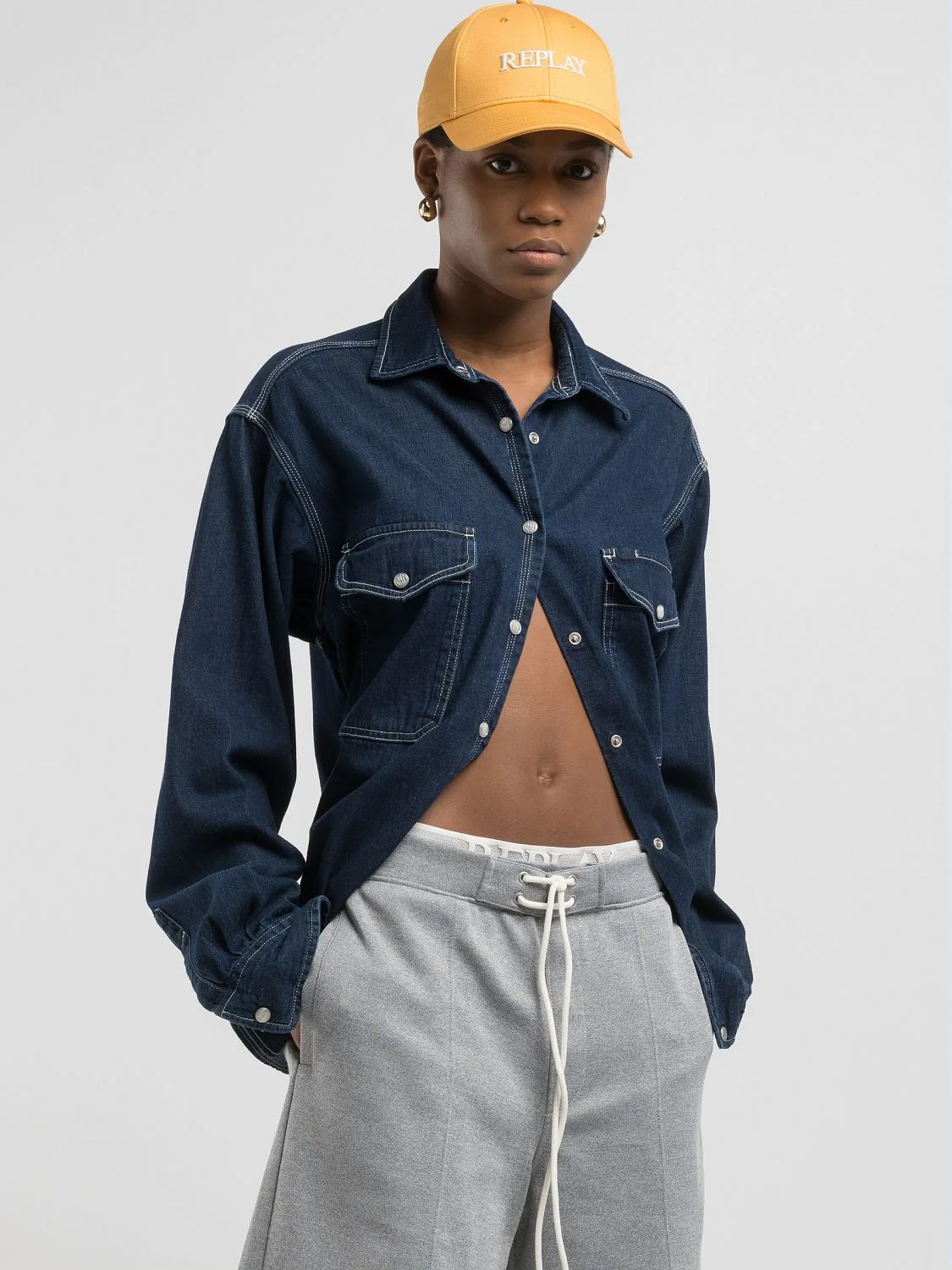 Replay Camisa Replay Ropa De Mujer Camisas Para Mujer Replay Jeans