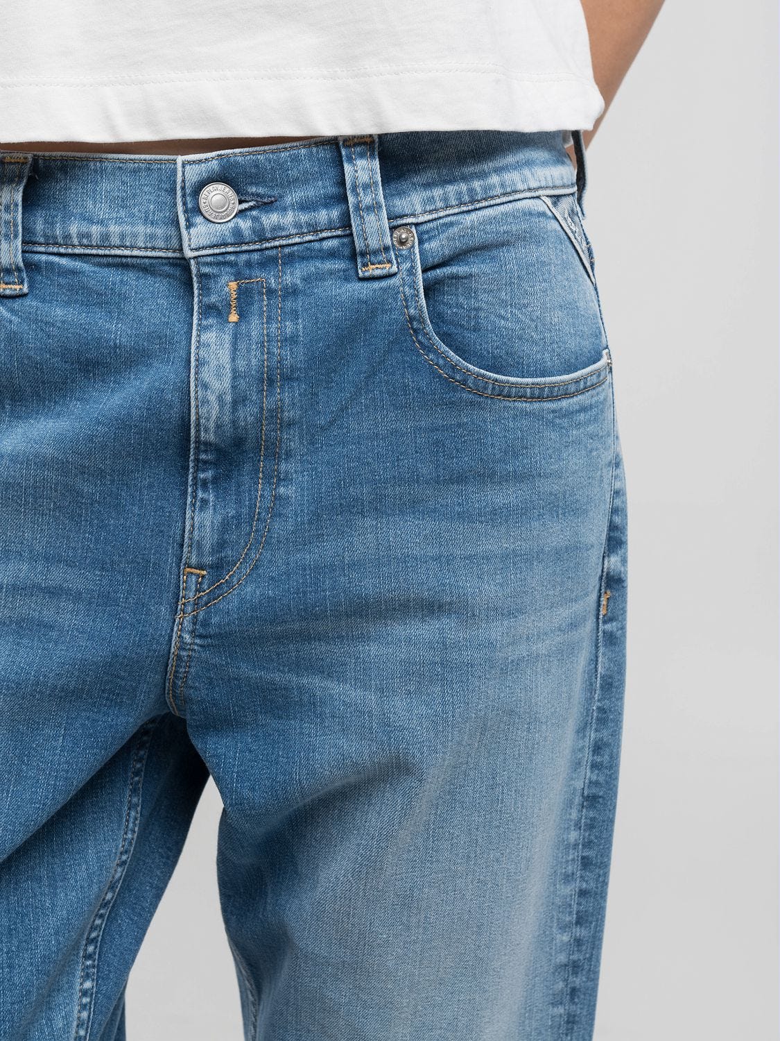 【SCENERITY】22SS★ Mid Blue Washed Jeans HES5352.jpg?v=1719853753&width