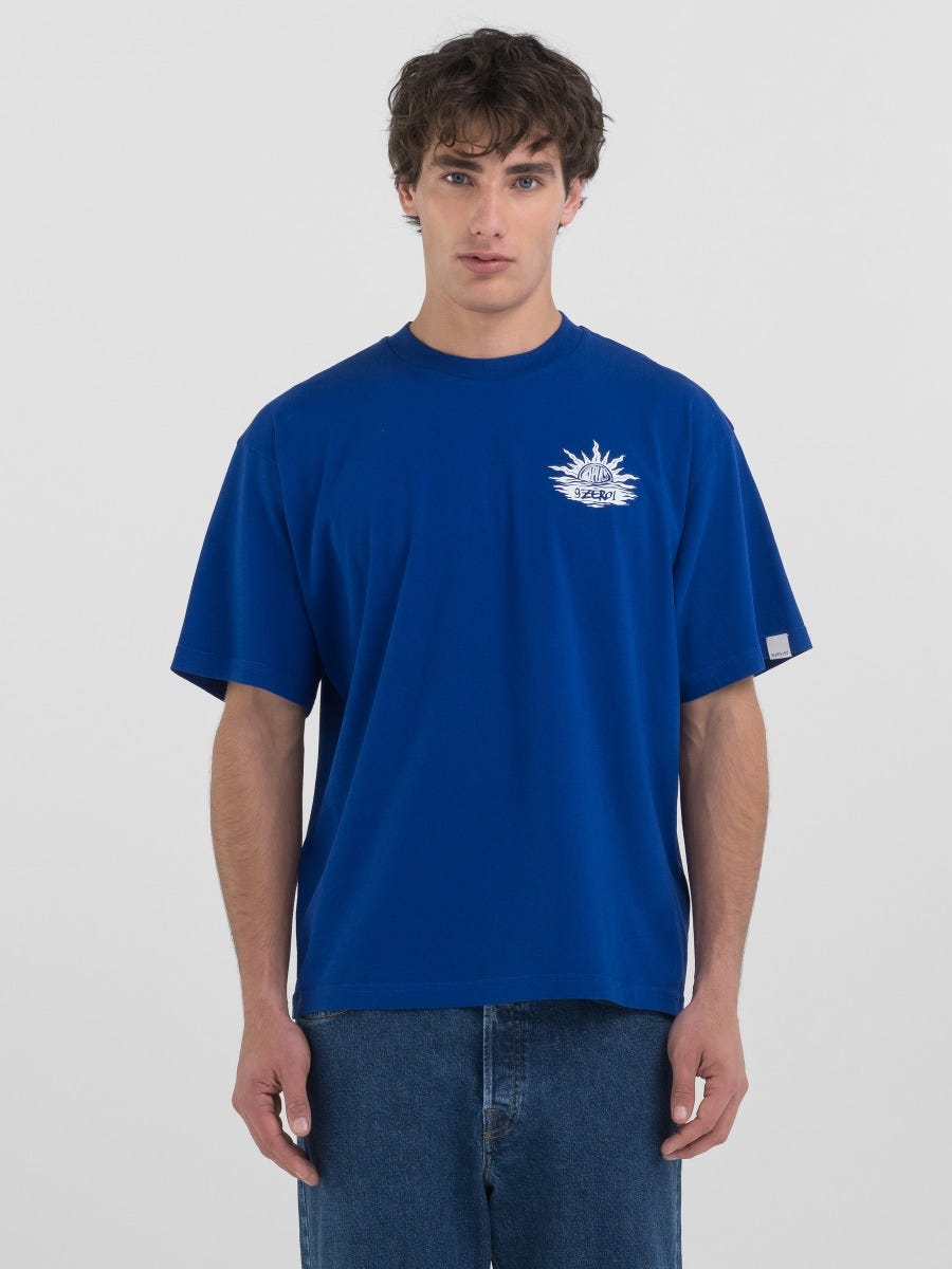 Tシャツ・カットソー BALLANTYNE SS23 CREWNECK T-SHIRT (BMW175_UCTH410009) Ballantyne Flower Varsity T-shirt | italist