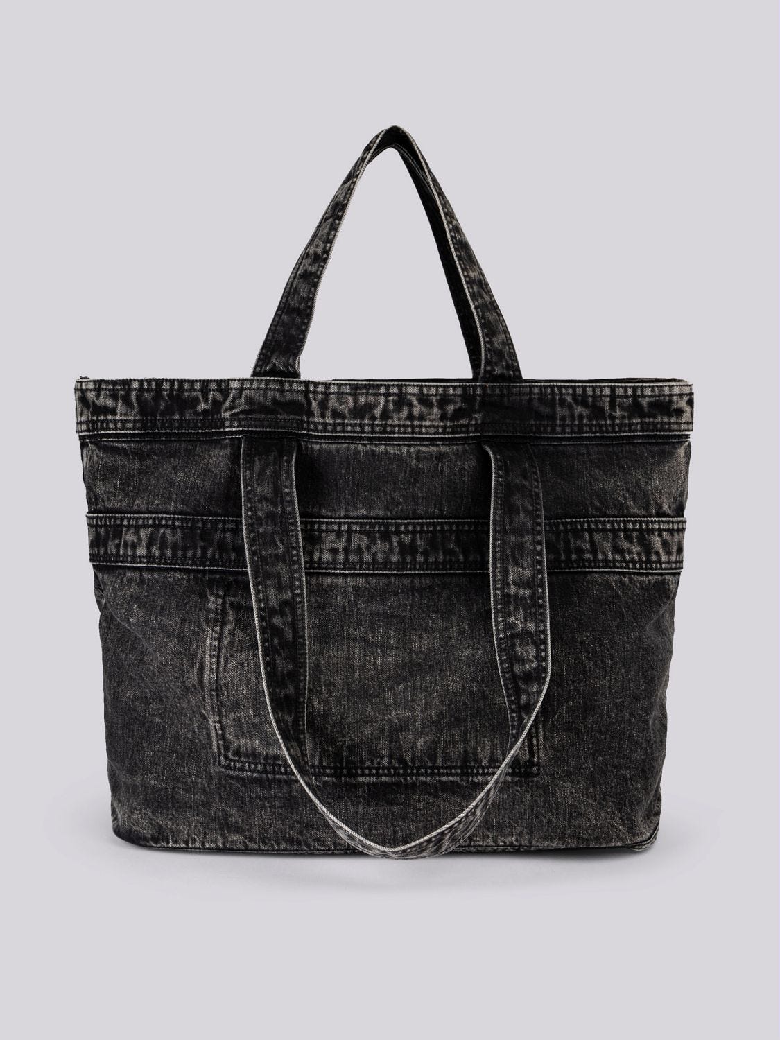 EMIS DENIM BIG SHOPPER BAG 4BMM099￥ DENIM BIG SHOPPER BAG-BLUE DENIM - EMIS
