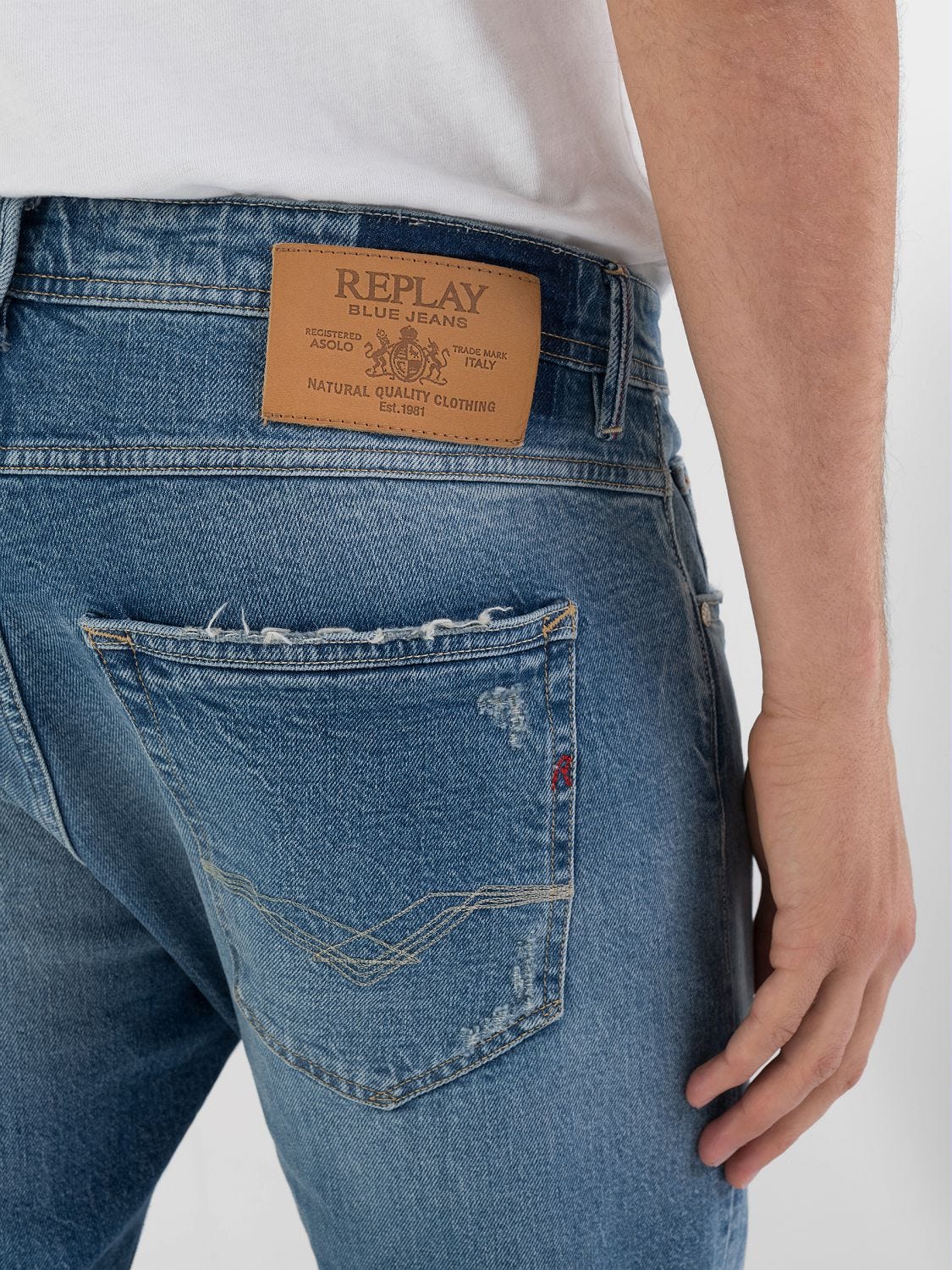 Willbi regular-fit jeans Medium blue | Replay Jeans