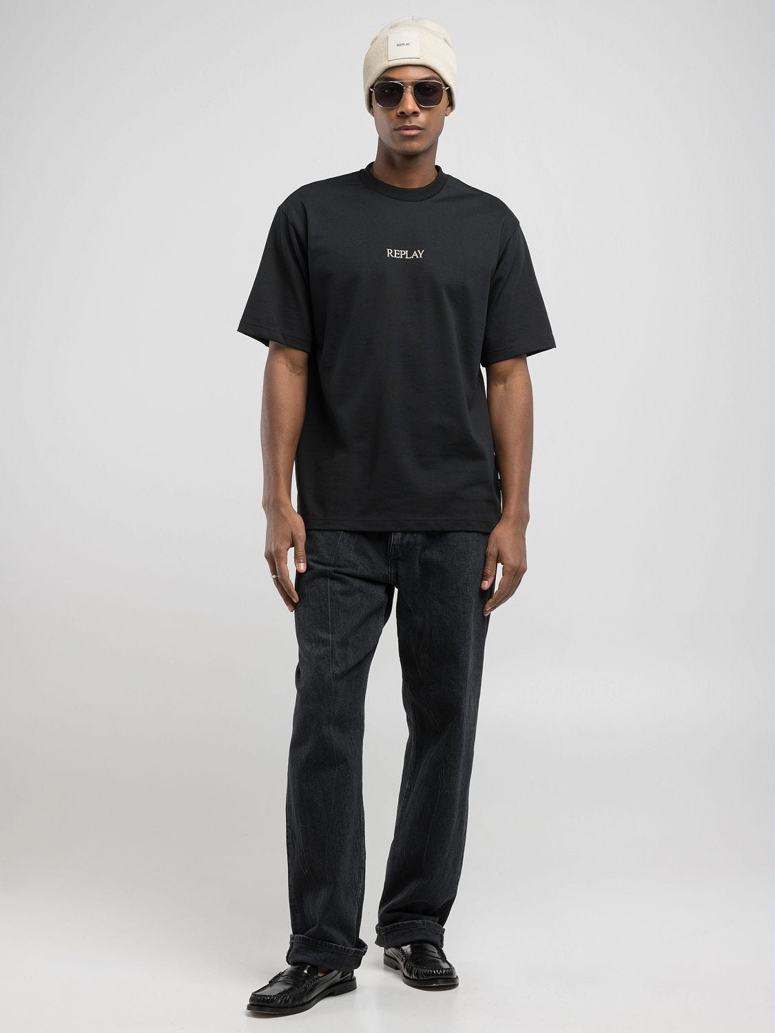 送料込★REPLAY★M3018 Tシャツ REPLAY グラフィックロゴTシャツ M3042 ．000