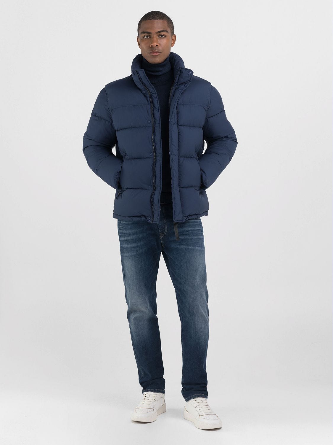 通販生活 ファッション Black jeans slim-fit sartoriale Replay | Jeans Replay コレクション