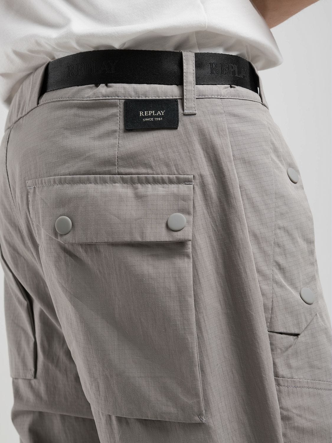 【Mmm… 】Cotton Rib Cushion Pants COTTON RIB PANT | LIGHT HEATHER GREY