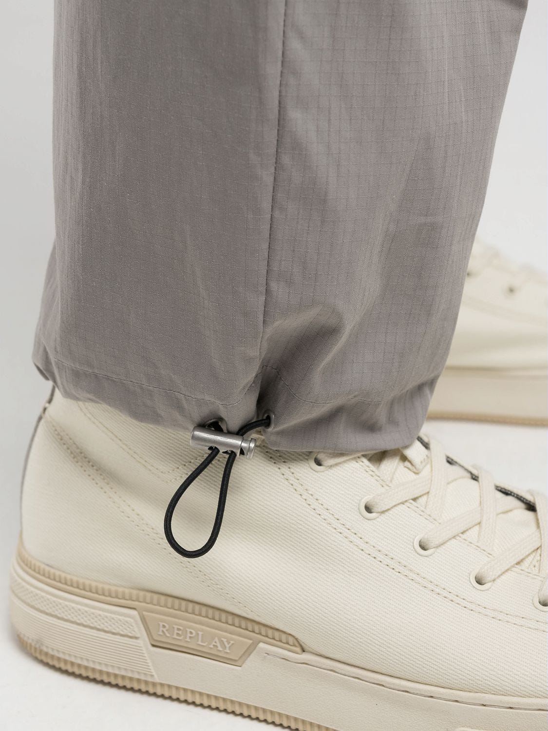 【Mmm… 】Cotton Rib Cushion Pants COTTON RIB PANT | HEATHER OATMEAL