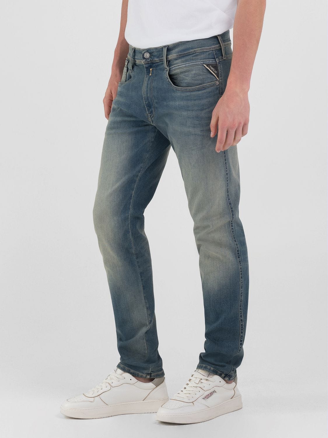 パーティを彩るご馳走や Replay sartoriale Jeans Replay | Black jeans slim-fit コレクション