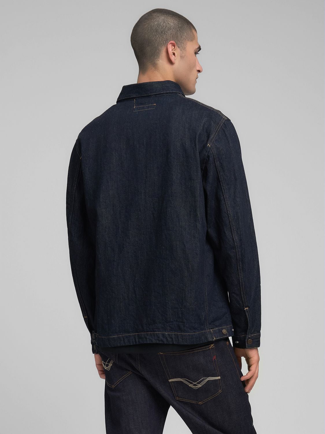 9zero1 dark denim jacket Dark blue | Replay Jeans