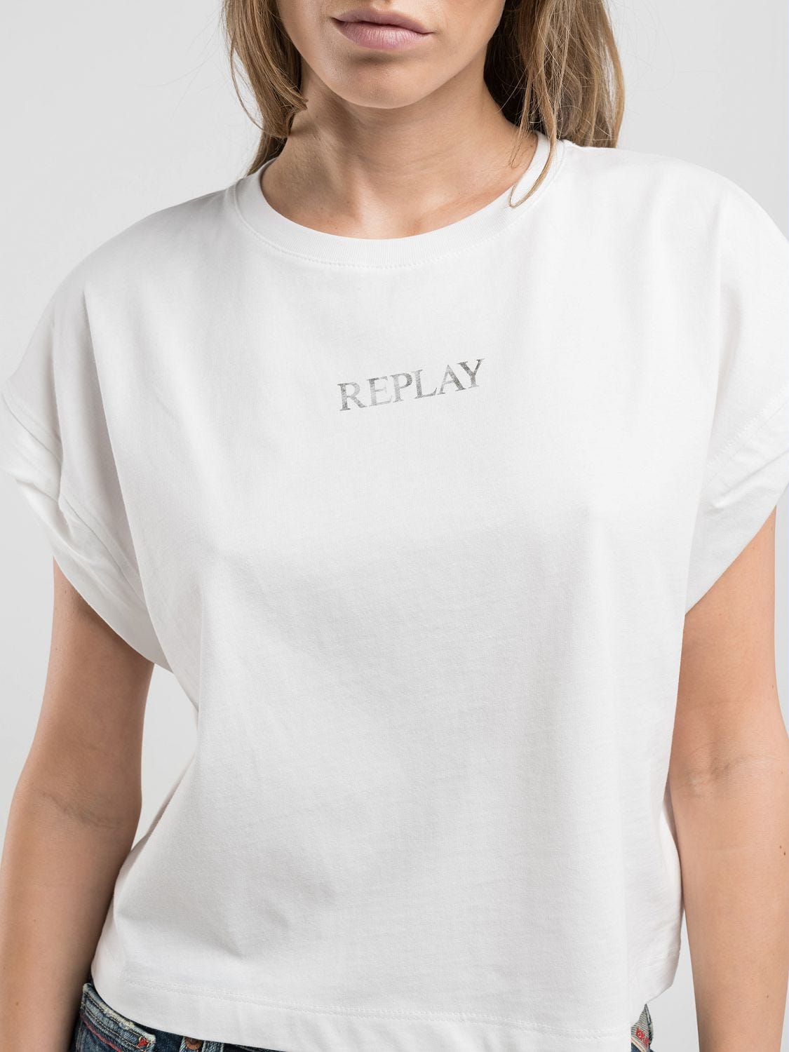 Tシャツ・カットソー COPERNI Woman T-Shirt White DJS131F5028 WHT Coperni Rose - T-shirt for Woman - White - DJS131F5028-WHT