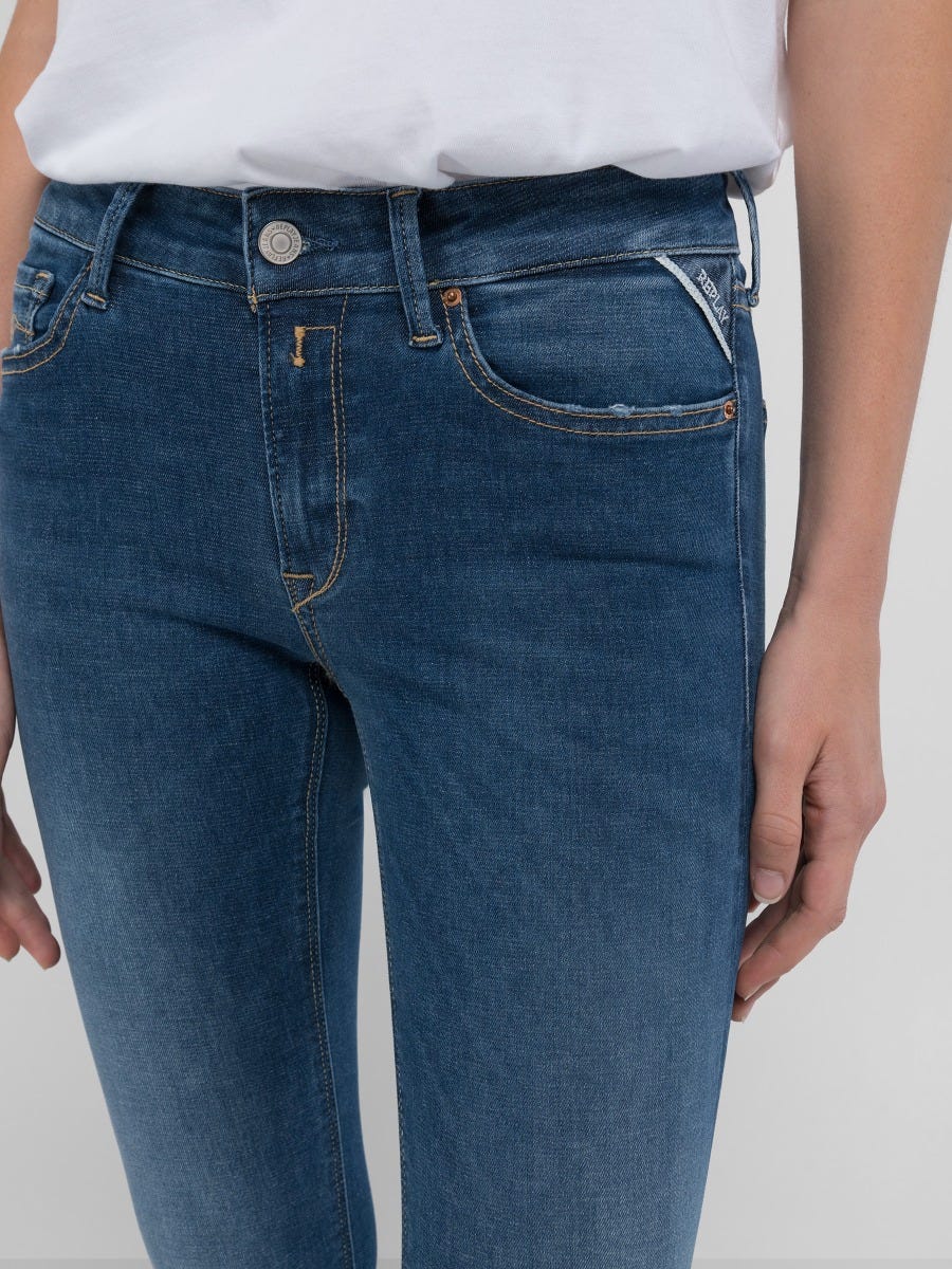 Skinny fit new luz jeans Dark blue | Replay Jeans