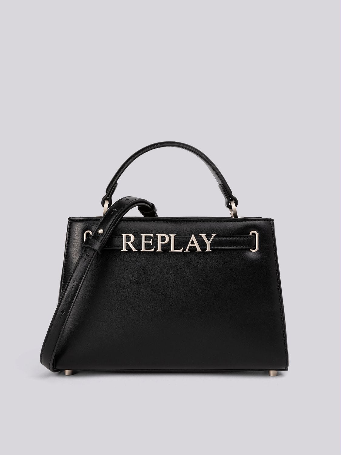 Crossbody bag with logo Black | Replay Jeans