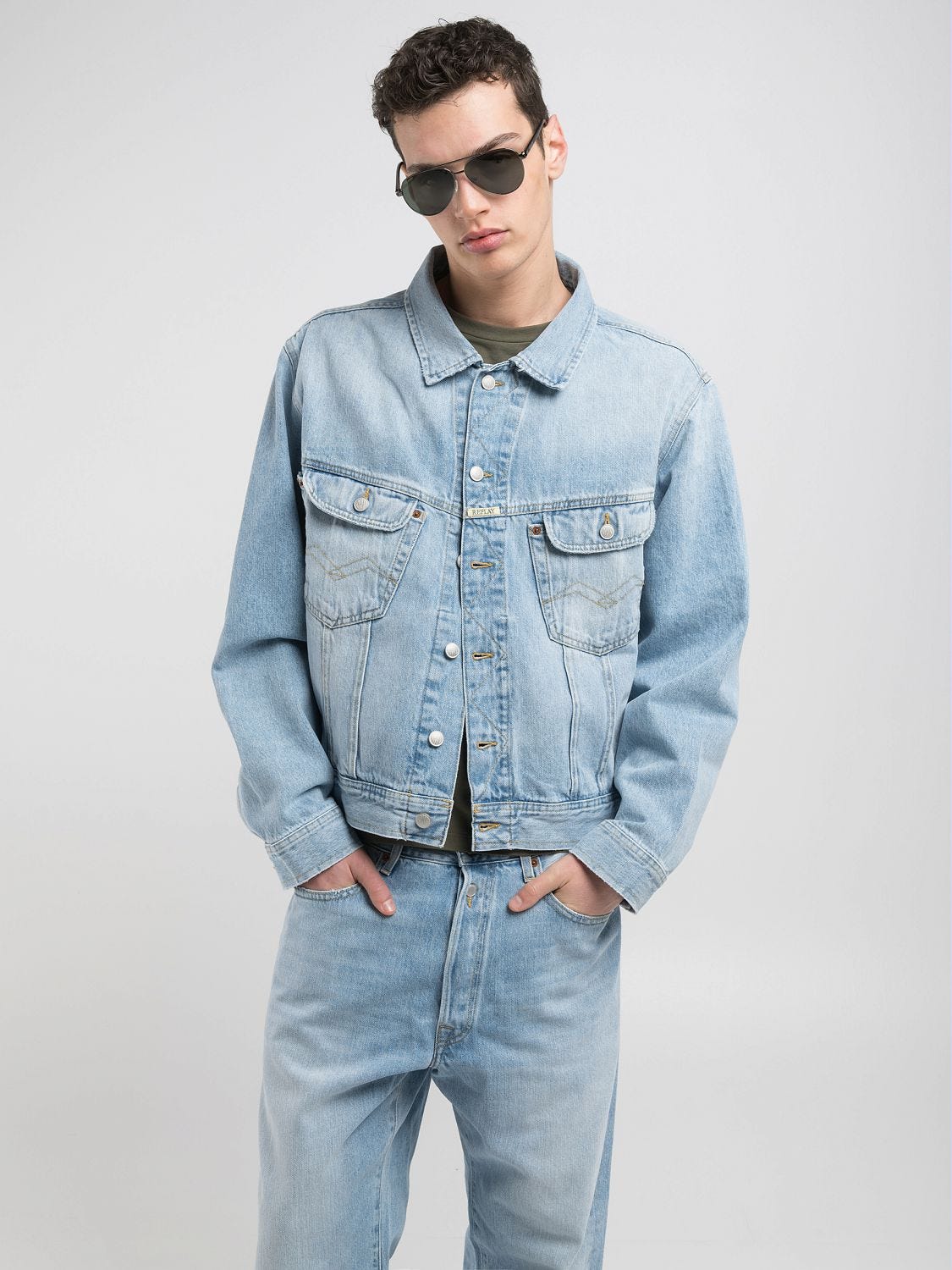 UNUSED - Black Denim Jacket | HBX - Globally Curated Fashion