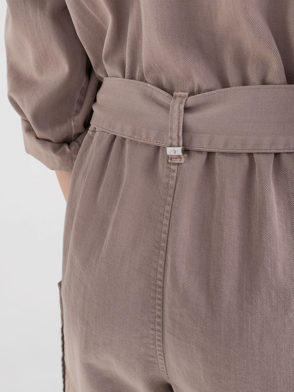 WOOL DENIM WIDE TROUSERS | CTHY