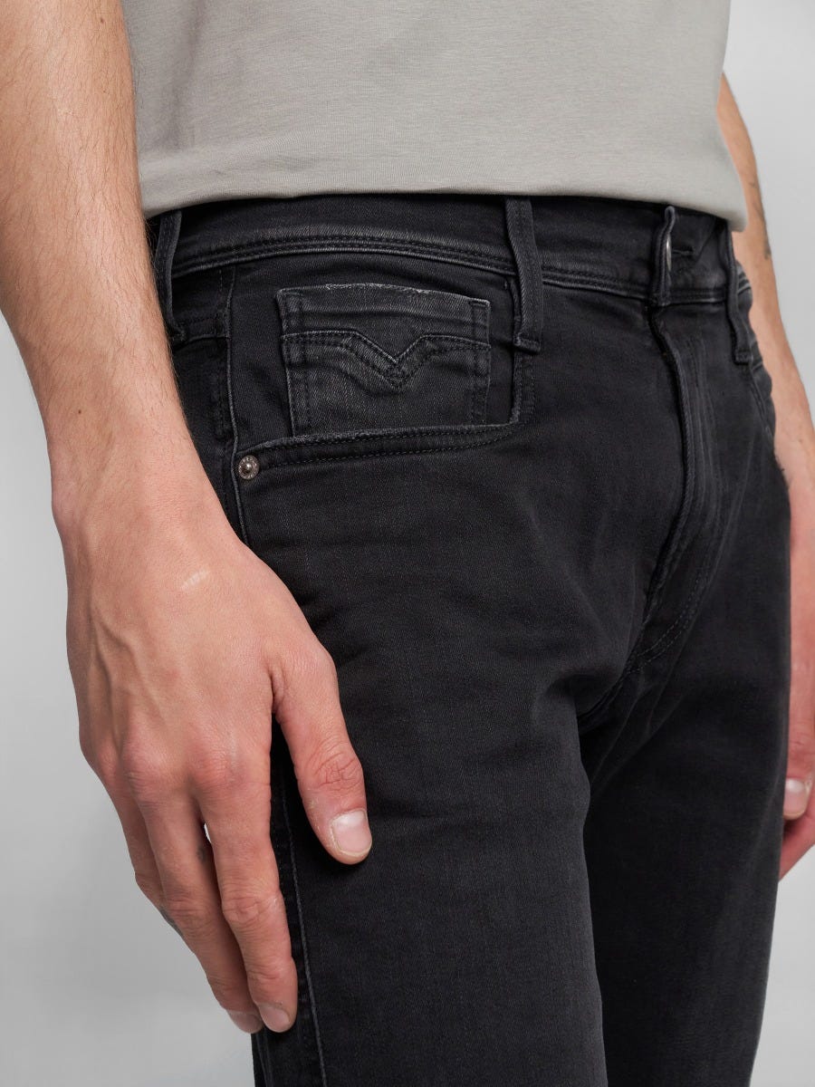 Harstc 様　REPLAY ストレートデニム 29 アンバス Anbass slim-fit jeans Black | Replay Jeans