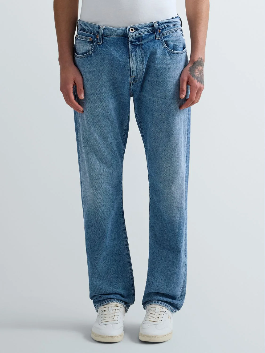 REPLAY AIDEEN STRAIGHT-FIT JEANS M1075B.000.519 138 MEDIUM BLUE 2
