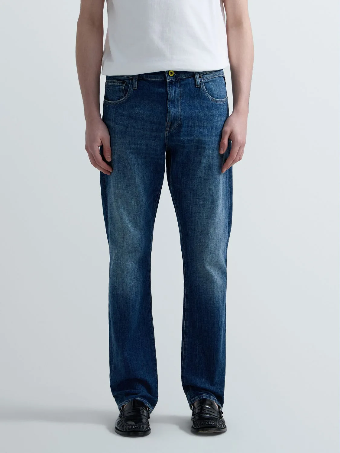 REPLAY AIDEEN STRAIGHT-FIT JEANS M1075 .000.871 172 MEDIUM BLUE 2