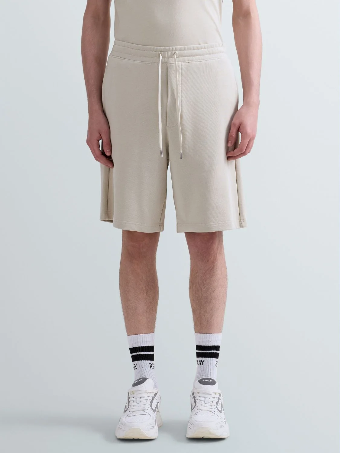 REGULAR-FIT TERRY SHORTS