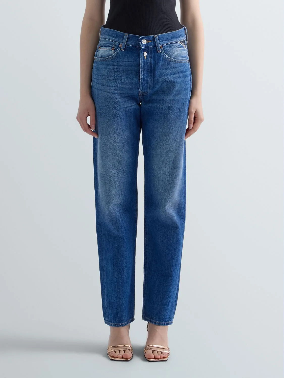 REPLAY W9ZERO1 STRAIGHT-FIT JEANS W9Z1  .000.800 721 DARK BLUE 2