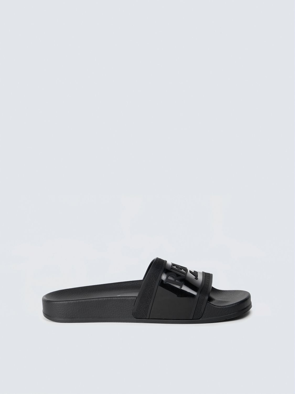 Up w sleek branded sliders Black | Replay Jeans