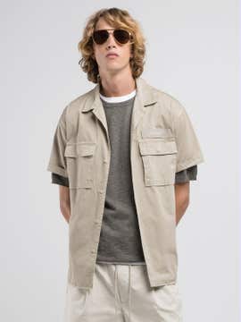 BOWLING-COLLAR SHIRT