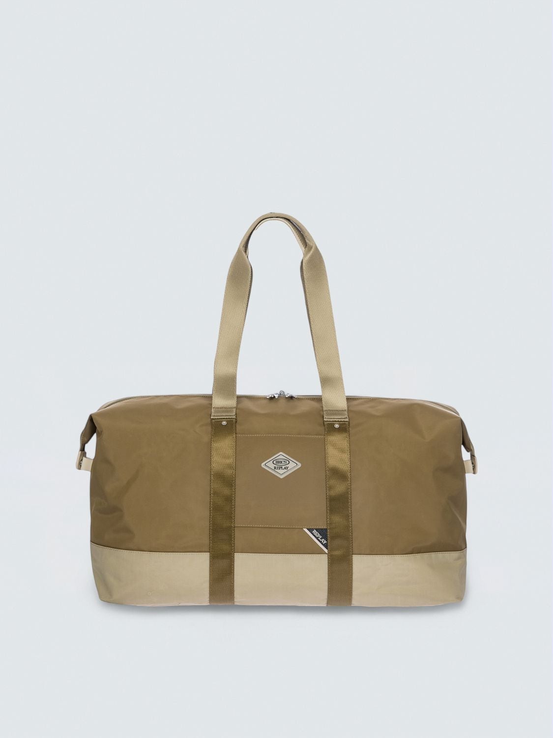 REPLAY Bric's Replay Borsone grande 2in1 in tessuto riciclato CUS40 .000.Q40202 SAND WOOD 1