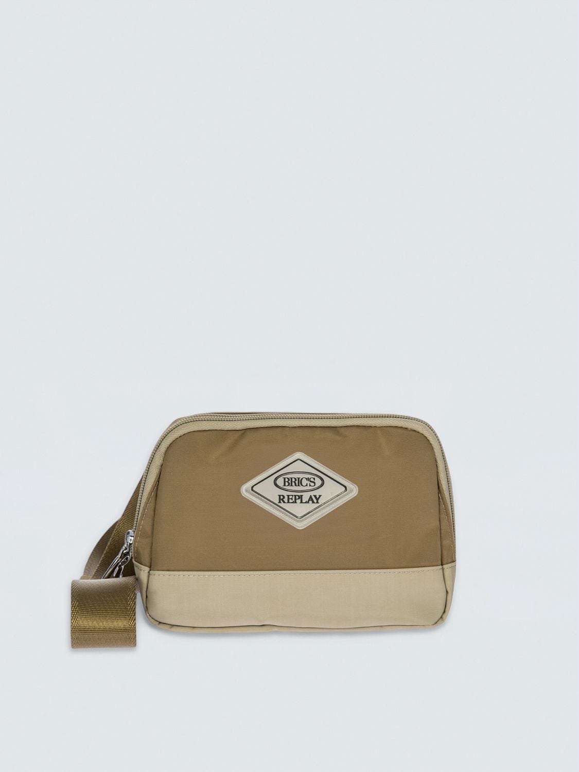 REPLAY Bric's Replay Marsupio in tessuto riciclato CUS45 .000.Q45780 SAND WOOD 1