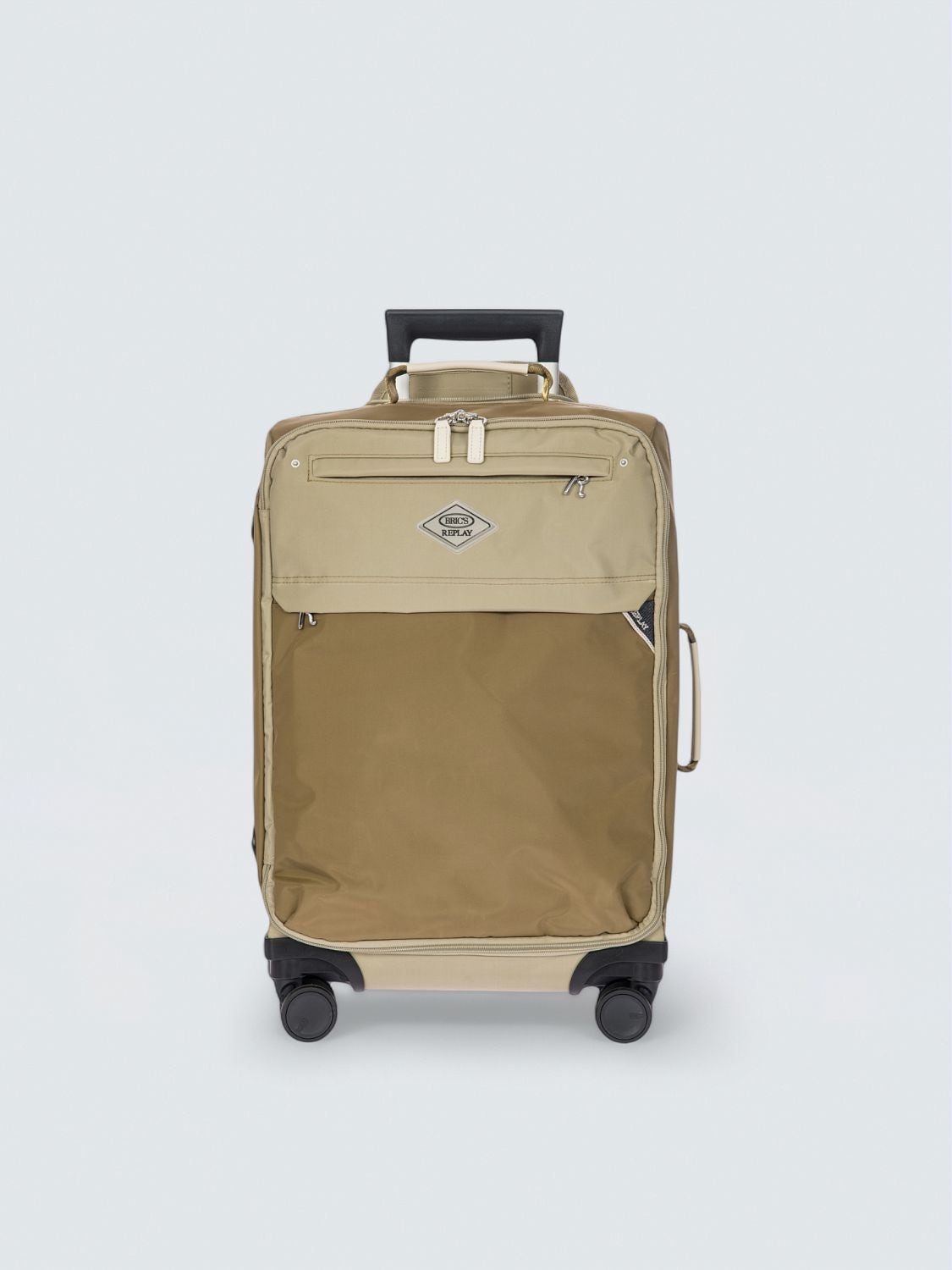 REPLAY Bric's Replay Trolley cabina in tessuto riciclato CUS58 .000.Q58117 SAND WOOD 1