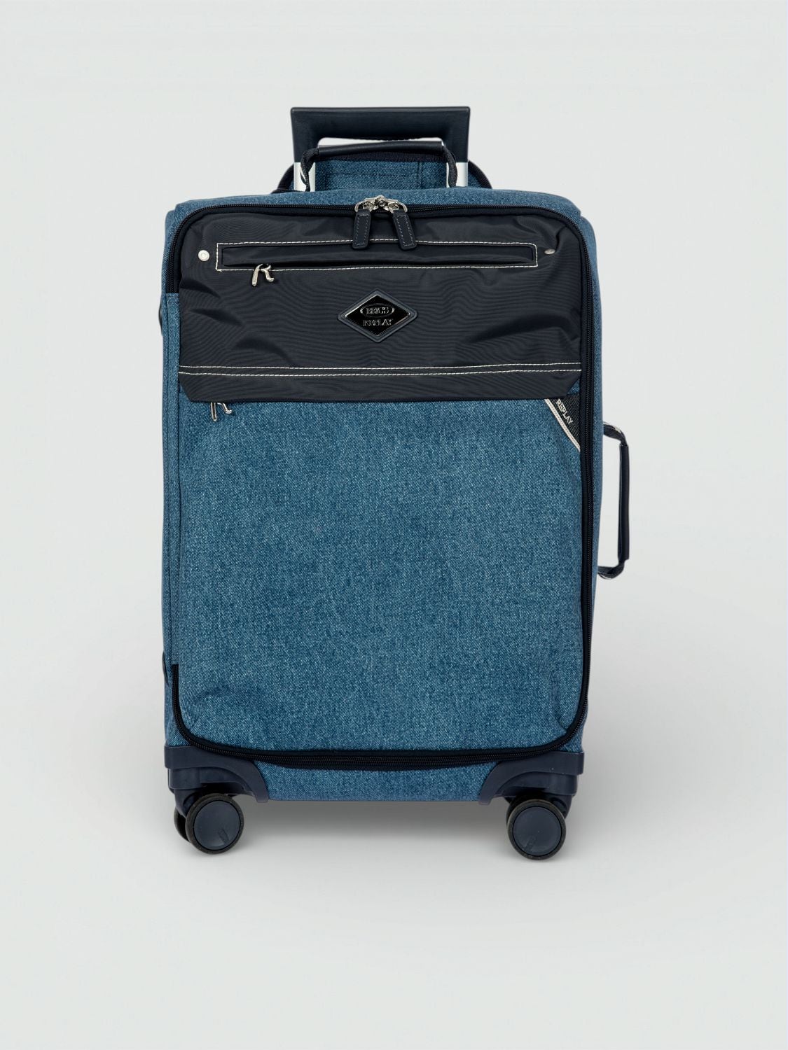 REPLAY Bric's Replay Cabin Trolley in denim CUD58 .000.Q58117 LIGHT DENIM 1